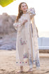 QALAMQAR- 3PC CHIKENKARI DHANAK EMBROIDERED SUIT RANG-7010