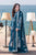 QALAMQAR-3PC DHANAK HEAVY EMBROIDERED SUIT LEH-7000
