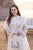 QALAMQAR- 3PC CHIKENKARI DHANAK EMBROIDERED SUIT RANG-7010