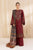 SAPPHIRE-3PC DHANAK EMBROIDERED SUIT LEH-6986