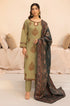 MOHAGNI-3PC DHANAK EMBROIDERED SUIT RANG-6936