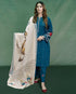 URGE-3PC DHANAK EMBROIDERED SUIT-RANG6993