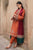 JAZMIN-3PC DHANAK EMBROIDERED SUIT LEH-6944