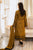 LIBAAS-3PC DHANAK EMBROIDERED SUIT RANG-3386