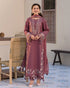 JADE-3PC DHANAK SEQUENCE EMBROIDERED SUIT RANG-6953