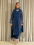 AGHA NOOR-3PC DHANAK EMBROIDERED SUIT RANG-6929