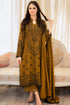 LIBAAS-3PC DHANAK EMBROIDERED SUIT RANG-3386